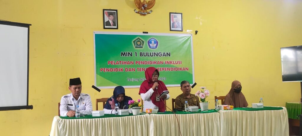 Lokakarya Penyelenggaran Pendidikan Inklusif di MIN 1 Bulungan
